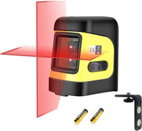 Firecore Self-Leveling Horizontal/Vertical Cross-Line Laser Level with Magnetic Bracket（F112R） - The Gadget Collective