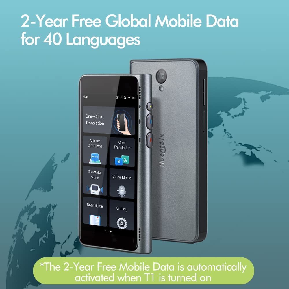 thumbnail image 2 of Sulihua Language Translator Device No WiFi Needed, 112 Languages Translation Pen Traductor Inteligente,Real Time Translator Pen With WiFi/Offline/Photo Support 2 of 14