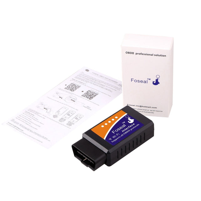 Foseal Car WIFI OBD 2 OBD2 OBDII Scan Tool Scanner Adapter Diagnostic - The Gadget Collective