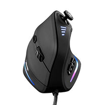Gaming Mouse with 5 D Rocker, TRELC Ergonomic Mouse with 10000 DPI/11 Programmable Buttons, RGB Vertical Gaming Mice Wired for PC/Laptop/E-Sports/Game - The Gadget Collective