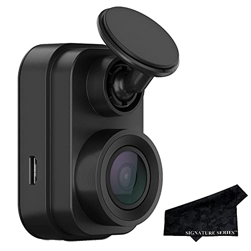 Garmin Dash Cam Mini 2, 1080p, 140-degree FOV, Incident Detection Recording and Signature Series Cloth - The Gadget Collective