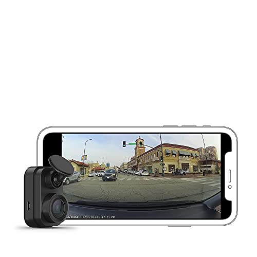 Garmin Dash Cam Mini 2, 1080p, 140-degree FOV, Incident Detection Recording and Signature Series Cloth - The Gadget Collective