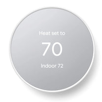 Google Nest Smart Thermostat for Home - Programmable Wifi, Snow - The Gadget Collective