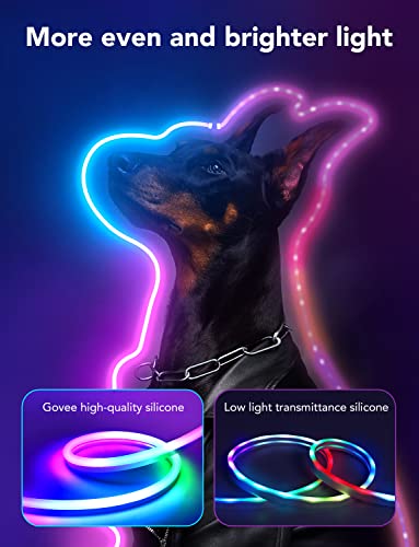 Govee Neon Rope Light, RGBIC Rope Lights with Music Sync, DIY Lighting Mode, Works with Alexa, Google Assistant, 3m LED neon Lights for Bedroom, Living Room, Gaming Decor (Not Support 5G WiFi) - The Gadget Collective
