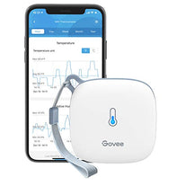Govee WiFi Thermometer Hygrometer, Smart Humidity Temperature Sensor with App Notification Alert, 2 Years Free Data Storage Export, Wireless Remote Mo - The Gadget Collective
