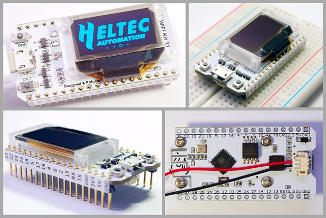 HiLetgo ESP32 OLED WiFi Kit ESP-32 0.96 Inch Blue OLED Display WiFi+Bluetooth CP2012 Internet Development Board for Arduino ESP8266 NodeMCU - The Gadget Collective