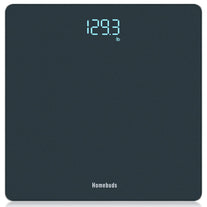 Homebuds Digital Body Weight Bathroom Scale, Focusing on High Precision Technology for Weighing since 2001, Crystal Clear LED and Step-On, Batteries Included, 400Lb/180Kg, Blue - The Gadget Collective