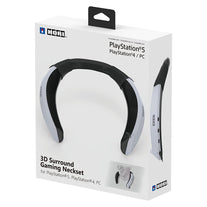 HORI 3D Surround Gaming Neckset - Wired Wearable Speaker for PS5, PS4, PC - Playstation 5 - The Gadget Collective