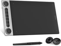 HUION Inspiroy Dial 2 Bluetooth Wireless Graphics Drawing Tablet with Dual Dials Battery-Free Stylus PW517 for Digital Art and Graphics Design, Compatible with Mac, Windows, Linux, Android - The Gadget Collective