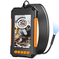 Industrial Endoscope Inspection Camera, 1080P HD Borescope Pipe Camera 4.3'' Screen Snake Camera with Light, Semi-Rigid Cable, 32G TF Card, for Automotive, Engine, Drain (8Mm, 16.4FT) - The Gadget Collective