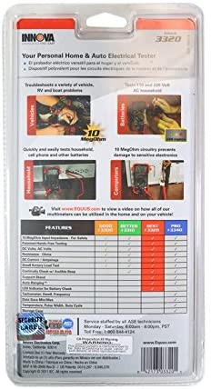 INNOVA 3320 Auto-Ranging Digital Multimeter - The Gadget Collective