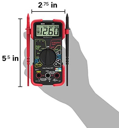 INNOVA 3320 Auto-Ranging Digital Multimeter - The Gadget Collective