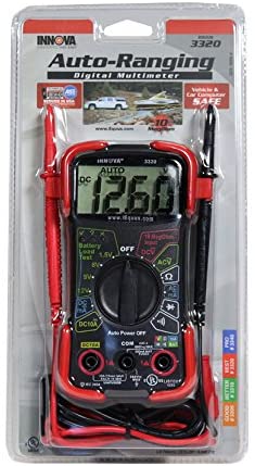 INNOVA 3320 Auto-Ranging Digital Multimeter - The Gadget Collective