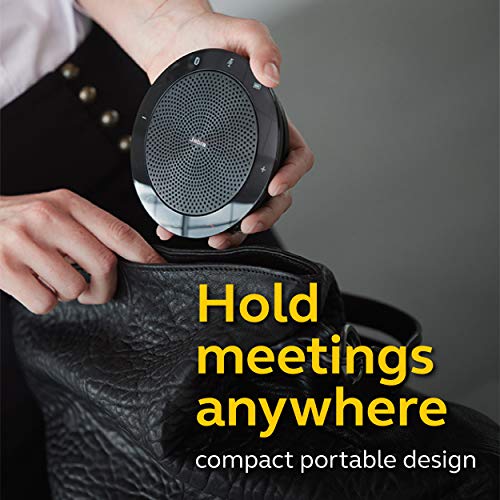 Jabra Speak 510 Wireless Bluetooth Speaker for Softphone and Mobile Phone – Easy Setup, Portable Speaker for Holding Meetings Anywhere with Outstanding Sound Quality - The Gadget Collective