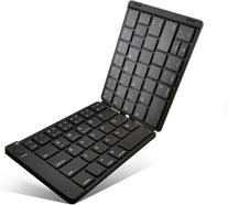 Joyzy Bluetooth Folding Keyboard Foldable Bluetooth Keyboard Rechargeable Full Size Foldable Keyboard for Ios Phone Android Smartphone Tablet Windows Laptop - The Gadget Collective