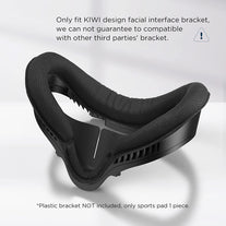 KIWI Design Sports Cloth Cushion Pad Replacement Accessories Fits Quest 2, Breathable Face Pad, 1 Piece, Plastic Bracket NOT Included - The Gadget Collective