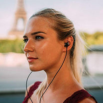 KLIM™ Fusion Earphones - Long-lasting Earphone Headphones with Microphone Perfect for Sports, Travel, Music - Innovative In-Ear Memory Foam - 3.5mm Ja - The Gadget Collective