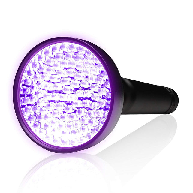 KOBRA UV Black Light Flashlight 100 LED #1 Best UV Light and Blacklight For Home & Hotel Inspection, Pet Urine & Stains - Ultra Intensity 18W - The Gadget Collective