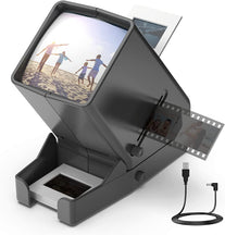 LED Lighted Illuminated Viewing for 35Mm Slide and Positive Film Negatives,3X Magnification,Usb Powered,Slide and Film Viewer,4Aa Batteries Included… - The Gadget Collective