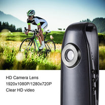 Lenofocus Mini Body Camera 1080P Full HD Camera Portable Pocket Clip Wearable Camera Video Recorder Small Sport DV DVR Dash Camera for Car Bicycle Hom - The Gadget Collective