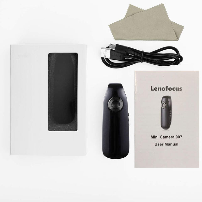 Lenofocus Mini Body Camera 1080P Full HD Camera Portable Pocket Clip Wearable Camera Video Recorder Small Sport DV DVR Dash Camera for Car Bicycle Hom - The Gadget Collective