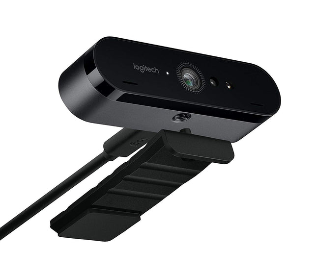 Logitech BRIO – Ultra HD Webcam for Video Conferencing, Recording, and Streaming - The Gadget Collective