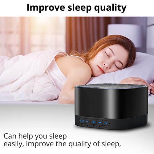 Magicteam Sound Machines White Noise Machine with 20 Non Looping Natural Soothing Sounds and Memory Function 32 Levels of Volume Powered by AC or USB - The Gadget Collective