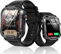 Military Smart Watch for Men (Answer/Dial Calls), 1.85