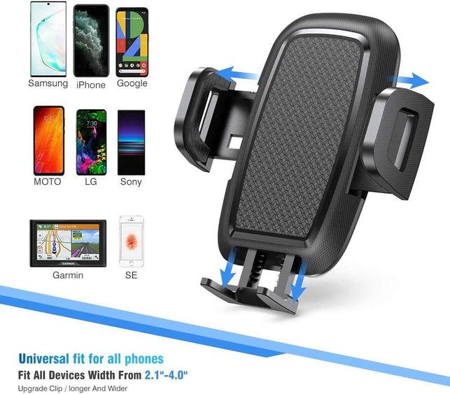 Miracase Cup Holder Phone Mount for Car, Universal Universal Long Neck Car Cup Phone Holder Cradle Car Mount for Iphone Samsung Google and Most Smartphones - The Gadget Collective