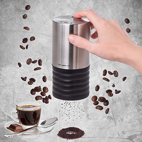 Mixpresso Electric Coffee Grinder With USB And With Easy On/Off Button, Coffee Bean Grinder & Spice Grinder For Herbs, Nuts & Grains, Spice Mill. - The Gadget Collective