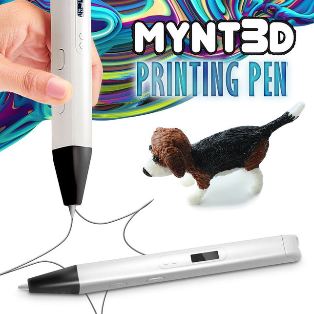 MYNT3D Professional Printing 3D Pen with OLED Display - The Gadget Collective