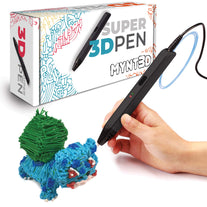 MYNT3D Super 3D Pen, 1.75mm ABS and PLA Compatible 3D Printing Pen - The Gadget Collective