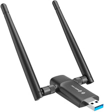 Nineplus Wireless USB WiFi Adapter for PC - 802.11AC 1200Mbps Dual 5Dbi Antennas 5G/2.4G WiFi USB for PC Desktop Laptop MAC Windows 10/8/8.1/7/Vista/X - The Gadget Collective