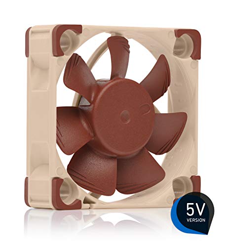 Noctua NF-A4x10 5V, Premium Quiet Fan, 3-Pin, 5V Version (40x10mm, Brown) - The Gadget Collective