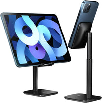 Nulaxy Phone Stand, Height Angle Adjustable Cell Phone Stand, Phone Holder for Desk Compatible with iPhone12 Mini 11 Pro Xs Xs Max Xr X 8 7 6 6s Plus, - The Gadget Collective
