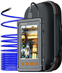Oiiwak Industrial Endoscope Camera 5.5mm Waterproof Drain Snake Camera 1080P HD Digital Borescope Inspection Camera 4.3