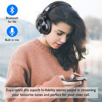 OneOdio PRO-C Bluetooth Over Ear Headphones Wireless/Wired 80 Hrs Stereo Bluetooth Headsets Foldable Headset with Deep Bass 50mm Neodymium Drivers for - The Gadget Collective