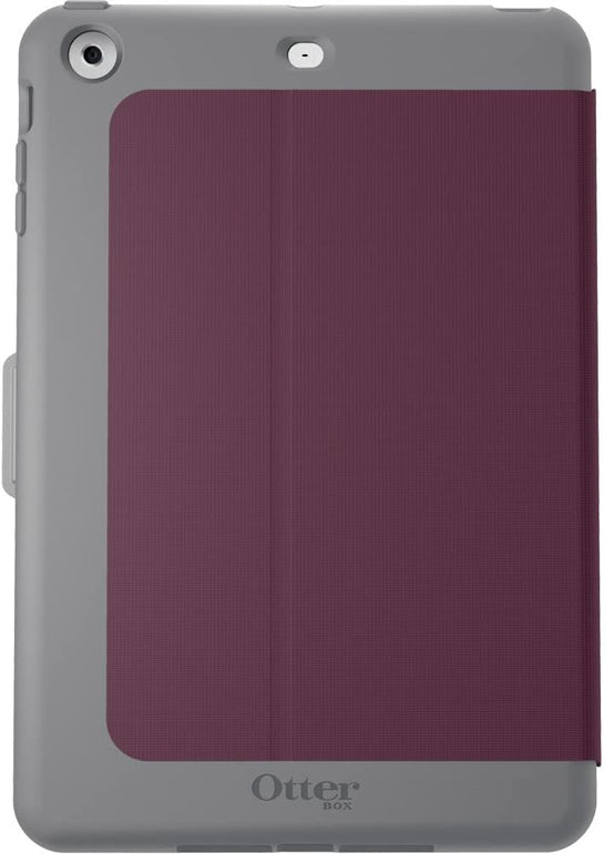 OtterBox PROFILE SERIES Slim Case for iPad Mini 1/2/3 - MIDNIGHT MERLOT (GUNMETAL GREY/MERLOT) - The Gadget Collective
