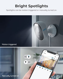 Outdoor Security Camera with Spotlight, Lumus 1080P HD Wifi Camera for Home Security System, PIR Motion Detection, Two-Way Talk and Siren Alarm, IP65 Waterproof, Cloud/Micro SD Card Storage - The Gadget Collective