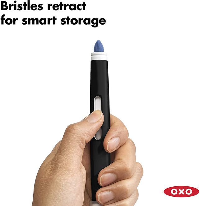 OXO Grips Electronics Cleaning Brush Blue - The Gadget Collective