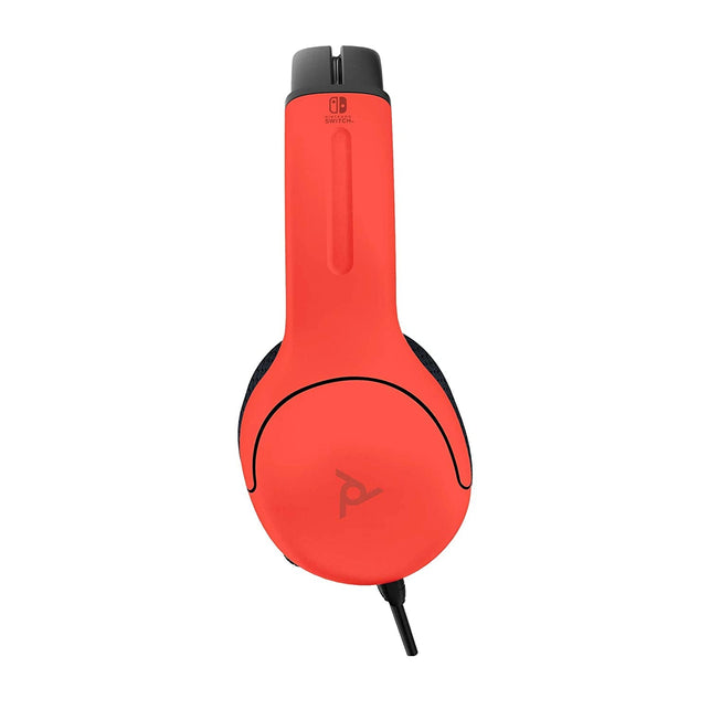 PDP Gaming LVL40 Stereo Headset with Mic for Nintendo Switch - PC, Ipad, Mac, Laptop Compatible - Noise Cancelling Microphone, Lightweight, Soft Comfort on Ear Headphones - Mario Red & Blue - The Gadget Collective