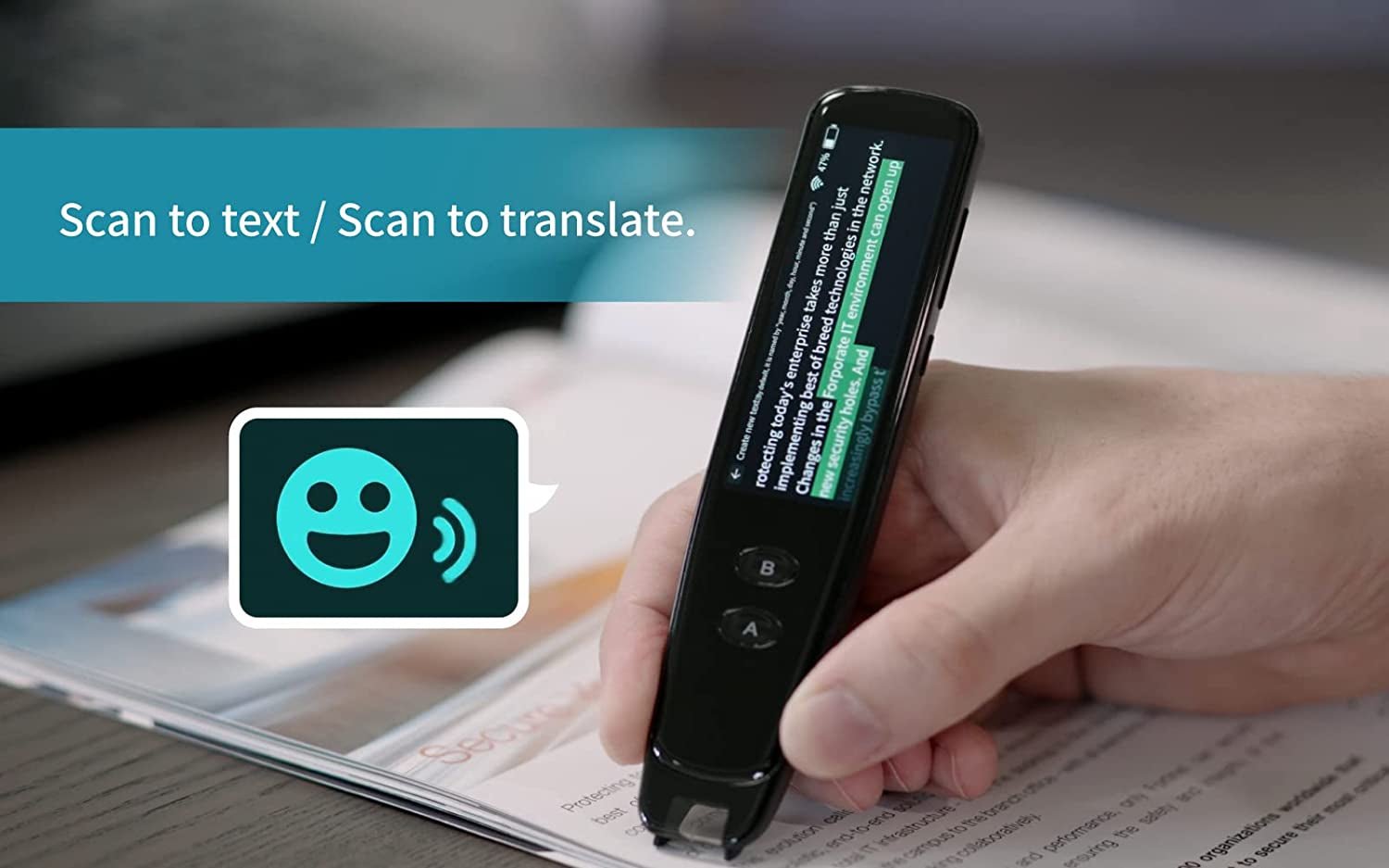 Penpower Worldpen Scan Go | OCR Reading Pen with Text to Speech | Pen ...