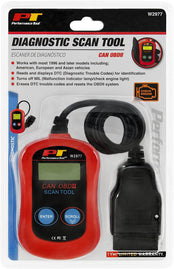 Performance Tool W2977 CAN OBD II Scanner Tool for Check Engine Light & Diagnostics, Direct Scan and Read Out - The Gadget Collective
