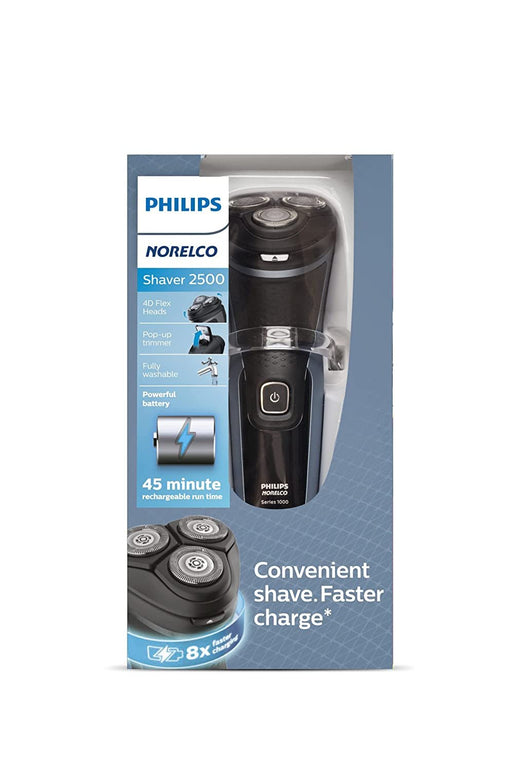 Philips Norelco Shaver 2500 S131182, Light Steel, 1 Count - The Gadget Collective