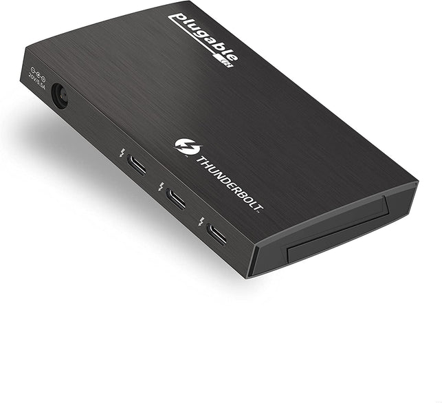 Plugable Thunderbolt 4 Hub, 4-In-1 Pure USB-C Design, Includes USB-C to 4K HDMI Adapter, 60W Laptop Charging, Compatible with Mac and Windows Laptops and USB-C, Thunderbolt 3 or 4, and USB4 Devices - The Gadget Collective