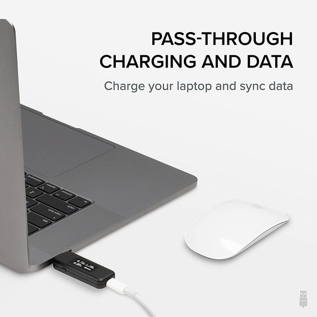 Plugable USB C Power Meter Tester For Monitoring USB-C Connections - D ...