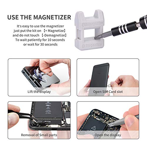 Precision Screwdriver Set, SHOWPIN 122 in 1 Computer Screwdriver Kit, Laptop Screwdriver Sets with 101 Magnetic Drill Bits, Electronics Tool Kit Compatible for Computer, Tablet, PC, iPhone, PS4 Repair - The Gadget Collective