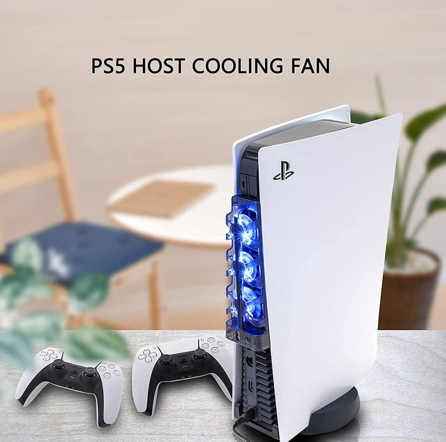 PS5 Cooling Fans, Playstation 5 Cooling Fan Compatible with PS5 Discs Edition and Digital Edition - The Gadget Collective