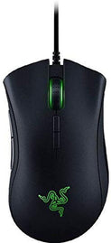 Razer Deathadder Elite Gaming Mouse: 16,000 DPI Optical Sensor - Chroma RGB Lighting - 7 Programmable Buttons - Mechanical Switches - Rubber Side Grips - Matte Black - The Gadget Collective