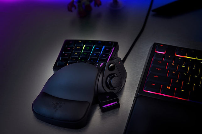 Razer Tartarus V2 Gaming Keypad: Mecha-Membrane Key Switches - 32 Programmable Keys - Customizable Chroma RGB Lighting - Programmable Macros - Classic Black - The Gadget Collective